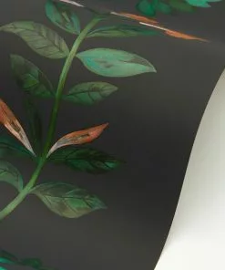 Liberty Fabrics Botanical Stripe Wallpaper, Jade 16 Liberty Fabrics Botanical Stripe Wallpaper, Jade