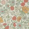 Liberty Fabrics Poppy Meadowfield Wallpaper In Lichen