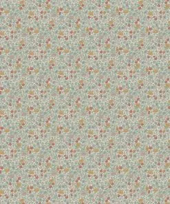 Liberty Fabrics Poppy Meadowfield Wallpaper In Lichen