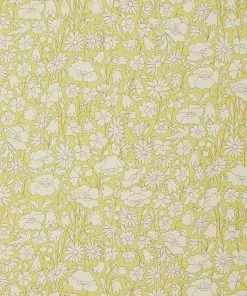 Liberty Fabrics New Poppy Meadow Wallpaper In Fennel