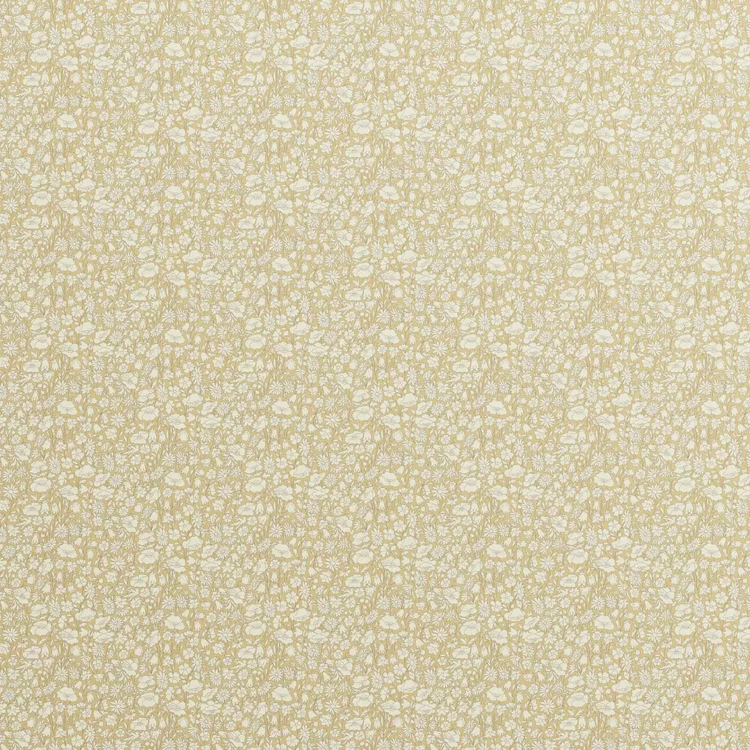 Liberty Fabrics Poppy Meadow Wallpaper In Pewter Gold New 7 Liberty Fabrics Poppy Meadow Wallpaper In Pewter Gold New