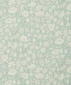 Liberty Fabrics Poppy Meadow Wallpaper In Salvia New