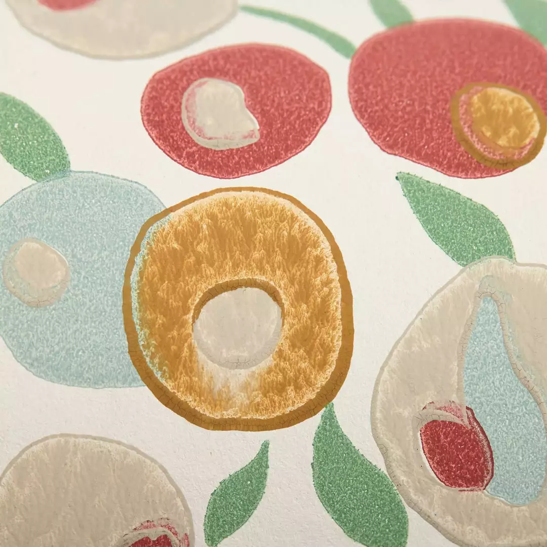 Liberty Fabrics New Wiltshire Blossom Wallpaper In Fennel 5 Liberty Fabrics New Wiltshire Blossom Wallpaper In Fennel