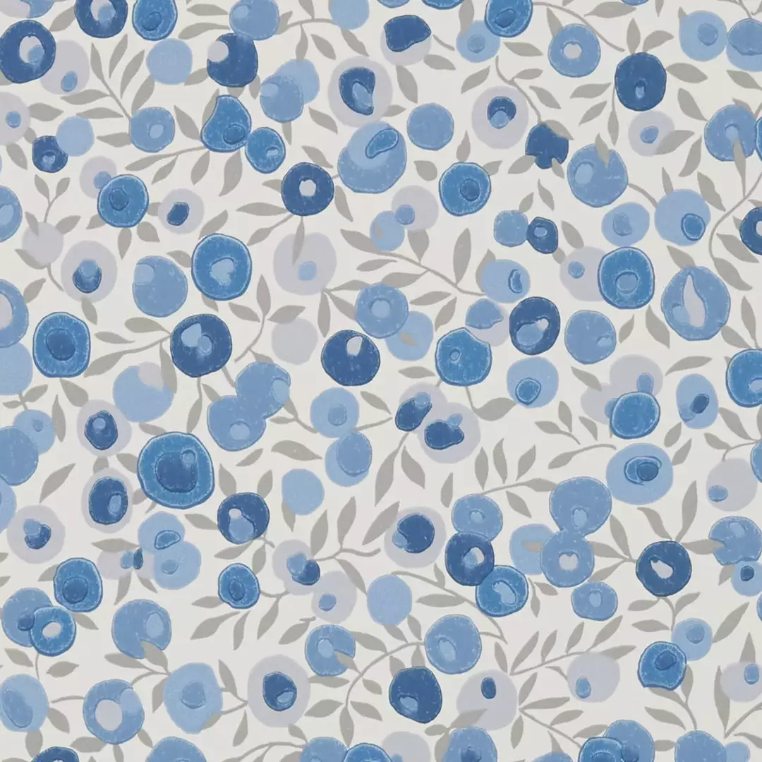 Liberty Fabrics New Copy Of Wiltshire Blossom Wallpaper In Lapis 3 Liberty Fabrics New Copy Of Wiltshire Blossom Wallpaper In Lapis