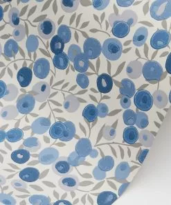 Liberty Fabrics New Copy Of Wiltshire Blossom Wallpaper In Lapis