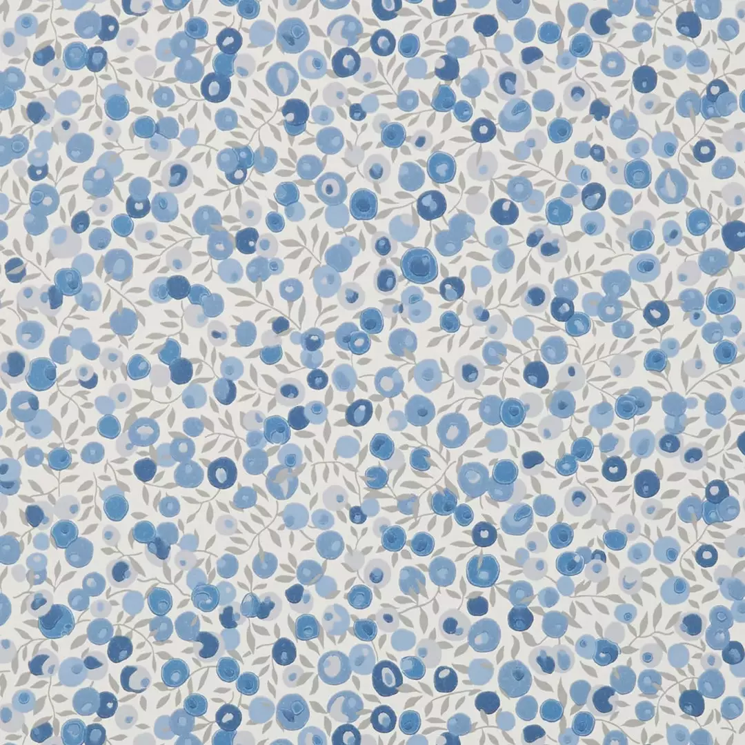 Liberty Fabrics New Copy Of Wiltshire Blossom Wallpaper In Lapis 7 Liberty Fabrics New Copy Of Wiltshire Blossom Wallpaper In Lapis