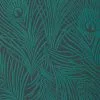 Liberty Fabrics Hera Plume Wallpaper Jade New