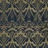 Liberty Fabrics Lanthe Mono Wallpaper In Lapis New