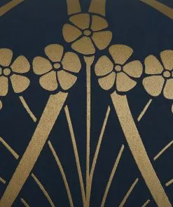 Liberty Fabrics Lanthe Mono Wallpaper In Lapis New