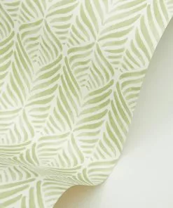 Liberty Fabrics Quill Wallpaper In Lichen New