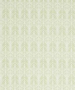 Liberty Fabrics Quill Wallpaper In Lichen New