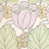 Liberty Fabrics New Regency Tulip Wallpaper In Lichen