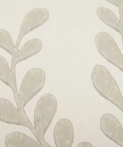 Liberty Fabrics Paisley Fern Wallpaper In Pewter White New