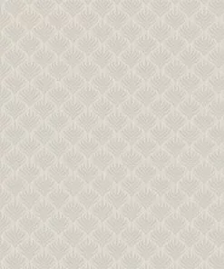 Liberty Fabrics Paisley Fern Wallpaper In Pewter White New