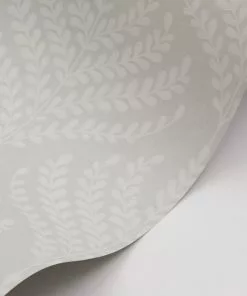 Liberty Fabrics Paisley Fern Wallpaper In Pewter