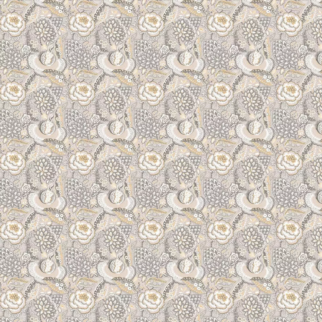 Liberty Fabrics Patricia Wallpaper, Pewter 7 Liberty Fabrics Patricia Wallpaper, Pewter