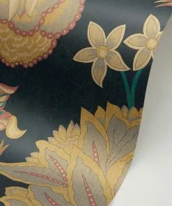 Liberty Fabrics New Palampore Trail Wallpaper In Pewter Blue 16 Liberty Fabrics New Palampore Trail Wallpaper In Pewter Blue