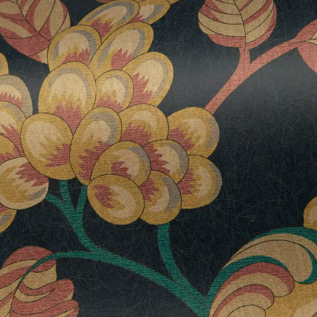 Liberty Fabrics New Palampore Trail Wallpaper In Pewter Blue 6 Liberty Fabrics New Palampore Trail Wallpaper In Pewter Blue