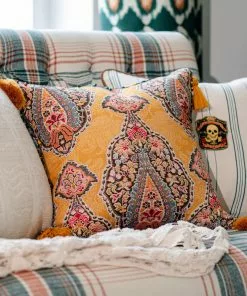 Mind The Gap Woodstock Gypsy Soul Cushion New