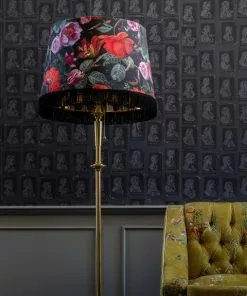 Mind The Gap Cone Lampshades Flowers Of The Lady Folk Couture