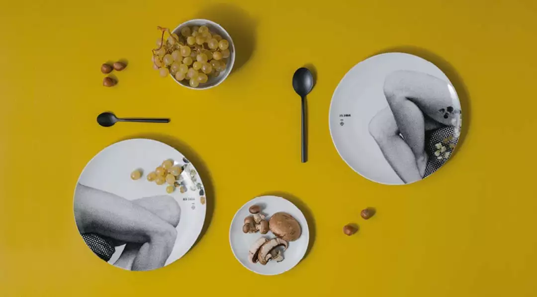 Les Jardins Royaux Ibride Porcelain Parnasse Automne Set Of 2 3 Les Jardins Royaux Ibride Porcelain Parnasse Automne Set Of 2