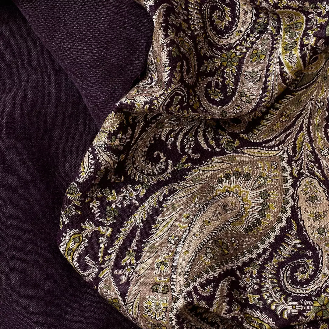 Liberty Fabrics New Felix Raison Emberton Linen, Lichen Dark 11 Liberty Fabrics New Felix Raison Emberton Linen, Lichen Dark