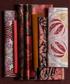 Liberty Fabrics New Felix Raison Cotton Velvet, Lacquer 32 Liberty Fabrics New Felix Raison Cotton Velvet, Lacquer