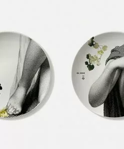 Les Jardins Royaux Ibride Porcelain Parnasse Hiver Set Of 2