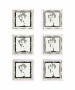 New Bell Hutley Coasters Set Of Six - Baby Willow