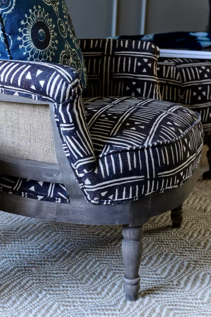 Rose & Thorn Mind The Gap Linen Fabrics, Ajrak Linen 6 Rose & Thorn Mind The Gap Linen Fabrics, Ajrak Linen