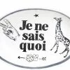 My Gifts Trade Je Ne Sais Quois Occasional Plate