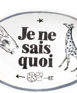 My Gifts Trade Je Ne Sais Quois Occasional Plate