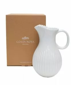 My Gifts Trade New Pearl White Serving Pitcher