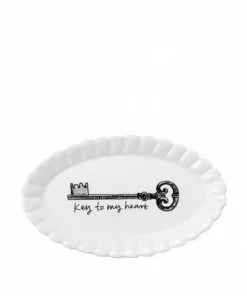 My Gifts Trade Oval Key Occasional Plate Bohemian Dream