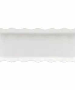 My Gifts Trade Memphis To Miami Ruffled Rectangular Serving Dish