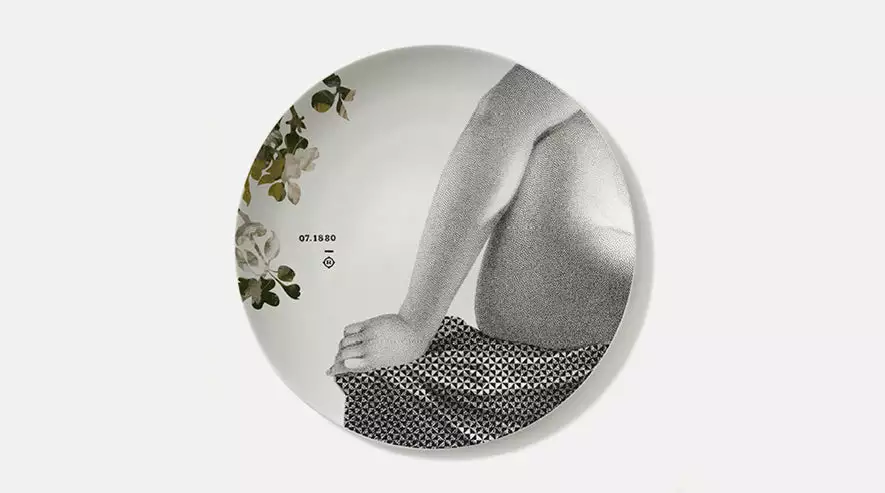 Les Jardins Royaux Ibride Porcelain Parnasse Eté Set Of 2 5 Les Jardins Royaux Ibride Porcelain Parnasse Eté Set Of 2