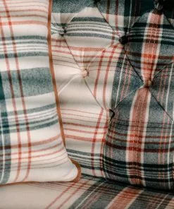 Mind The Gap Woodstock Fabrics, Monterey Plaid Woven New