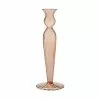 BAHNE French Glass Candle Holder Rose