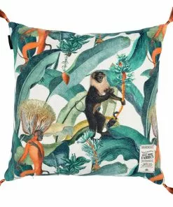 Mind The Gap Bermuda Linen Cushion