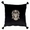 Mind The Gap Manor Crest / La Voliere Embroidered Cushion