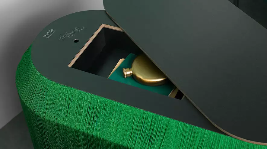 Ibride Baby Alpaga Fringed Bedside Table Sparkling Green Bohemian Dream 7 Ibride Baby Alpaga Fringed Bedside Table Sparkling Green Bohemian Dream