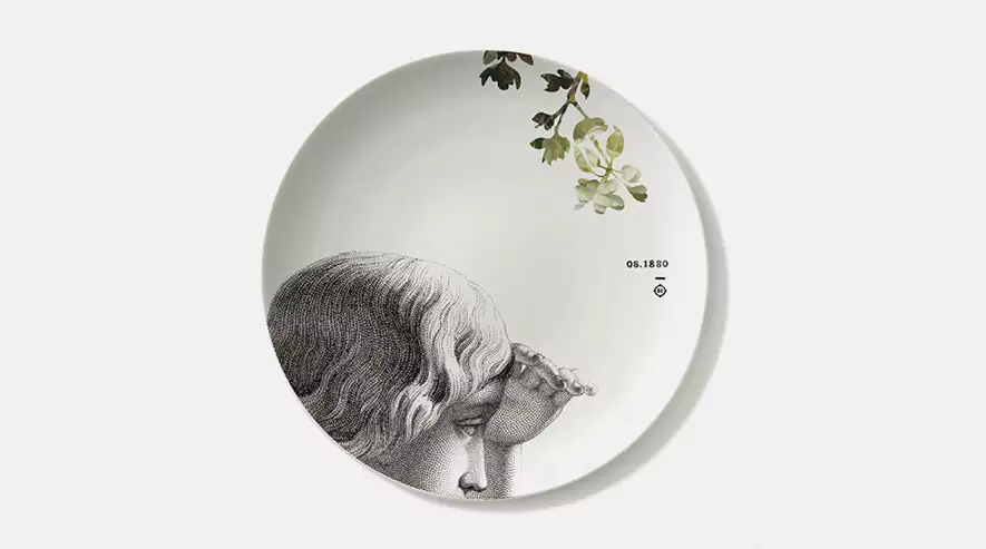 Les Jardins Royaux Ibride Porcelain Parnasse Eté Set Of 2 6 Les Jardins Royaux Ibride Porcelain Parnasse Eté Set Of 2