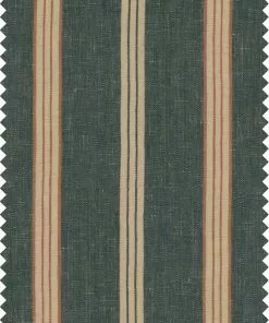 Mind The Gap Woodstock Fabrics, Oregon Stripes Linen Washed Blue