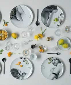 Les Jardins Royaux Ibride Porcelain Parnasse Eté Set Of 2 15 Les Jardins Royaux Ibride Porcelain Parnasse Eté Set Of 2