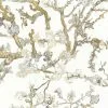 BN Van Gogh Wallpaper - Almond Blossom Snow White