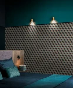 BN Building Blocks Wallpaper Pink & Ice