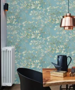 BN Van Gogh Wallpaper - Almond Blossom Pink