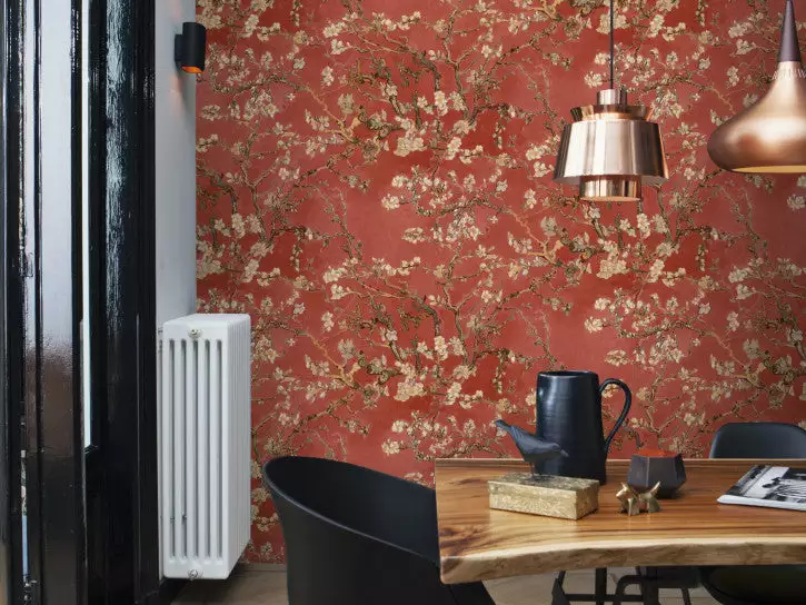 BN Van Gogh Wallpaper - Almond Blossom Coral 18 BN Van Gogh Wallpaper - Almond Blossom Coral