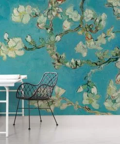 BN Van Gogh Mural - Almond Blossom - Sky Gallery View