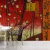 BN Van Gogh Mural - Flowering Plum Orchard Les Jardins Royaux 1 BN Van Gogh Mural - Flowering Plum Orchard Les Jardins Royaux